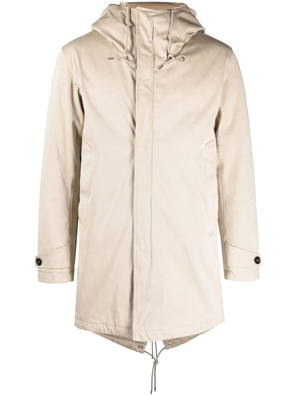 

Ten C Core quilted duck-down parka - Neutrals