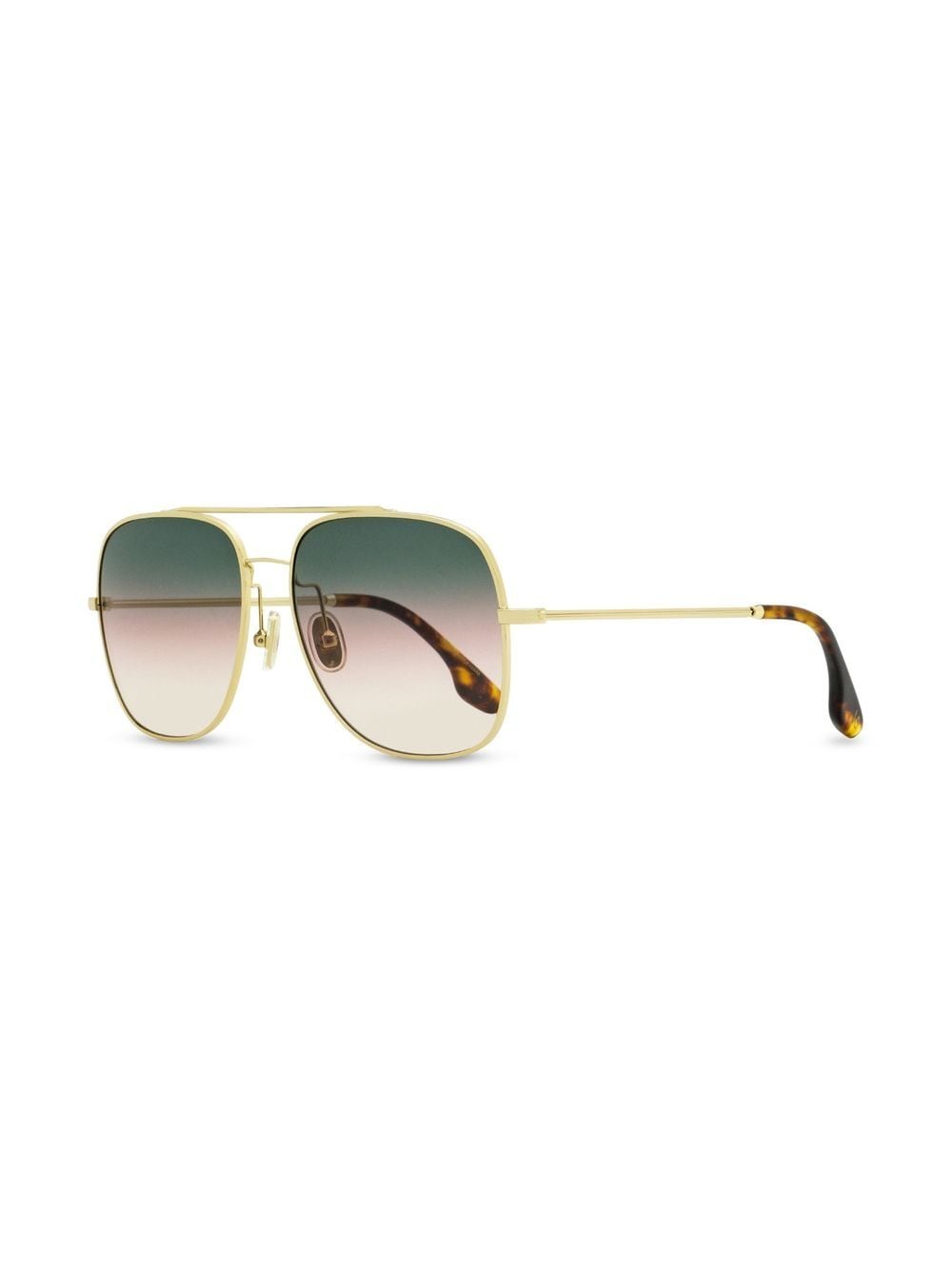 Victoria Beckham Eyewear Zonnebril met piloten montuur - Goud