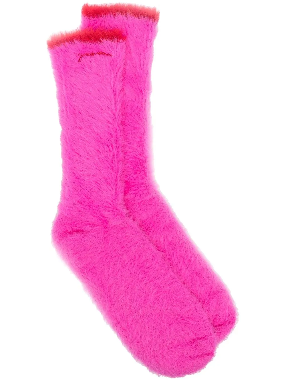 

Jacquemus logo-embroidered socks - Pink