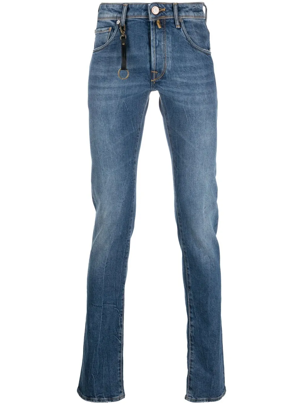 

Incotex jeans slim con bolsillos - Azul