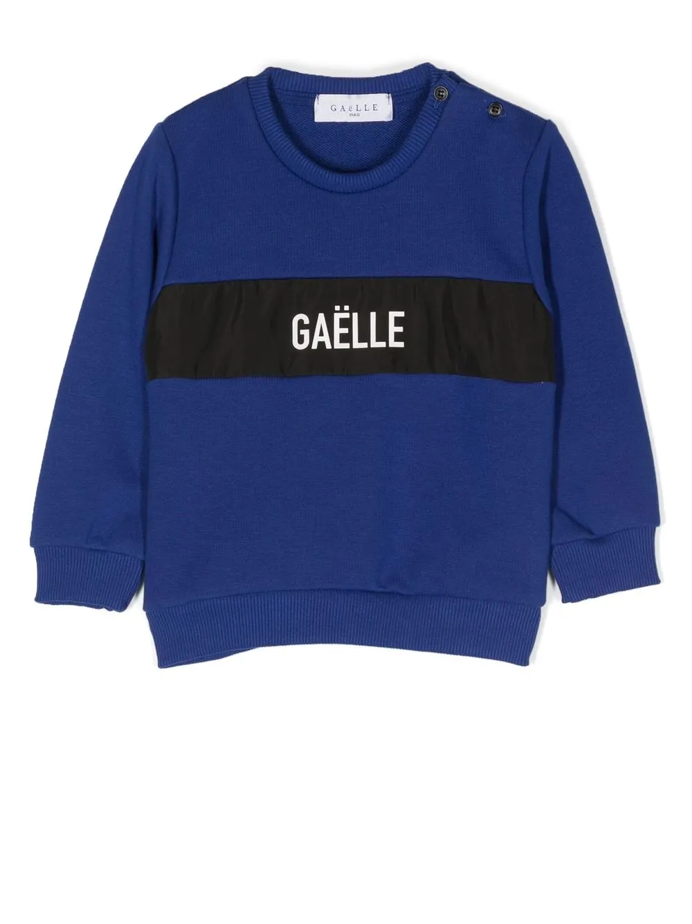 

Gaelle Paris Kids logo-print sweatshirt - Blue