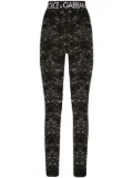 Dolce & Gabbana lace leggings - Black