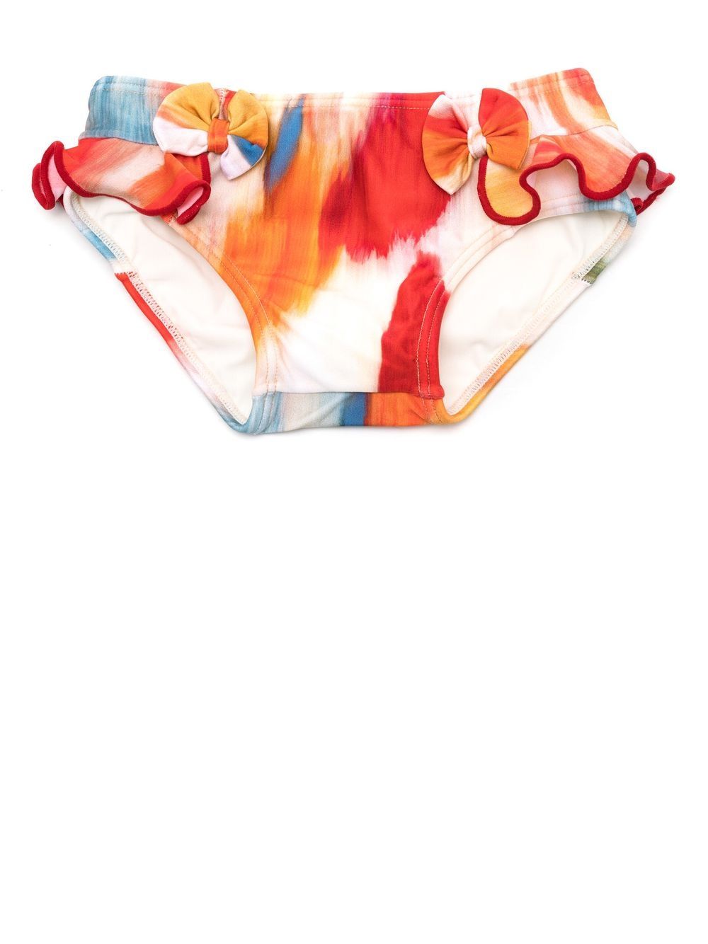 Lenny Niemeyer Tie-dye Print Bikini Bottoms In 3187/guara