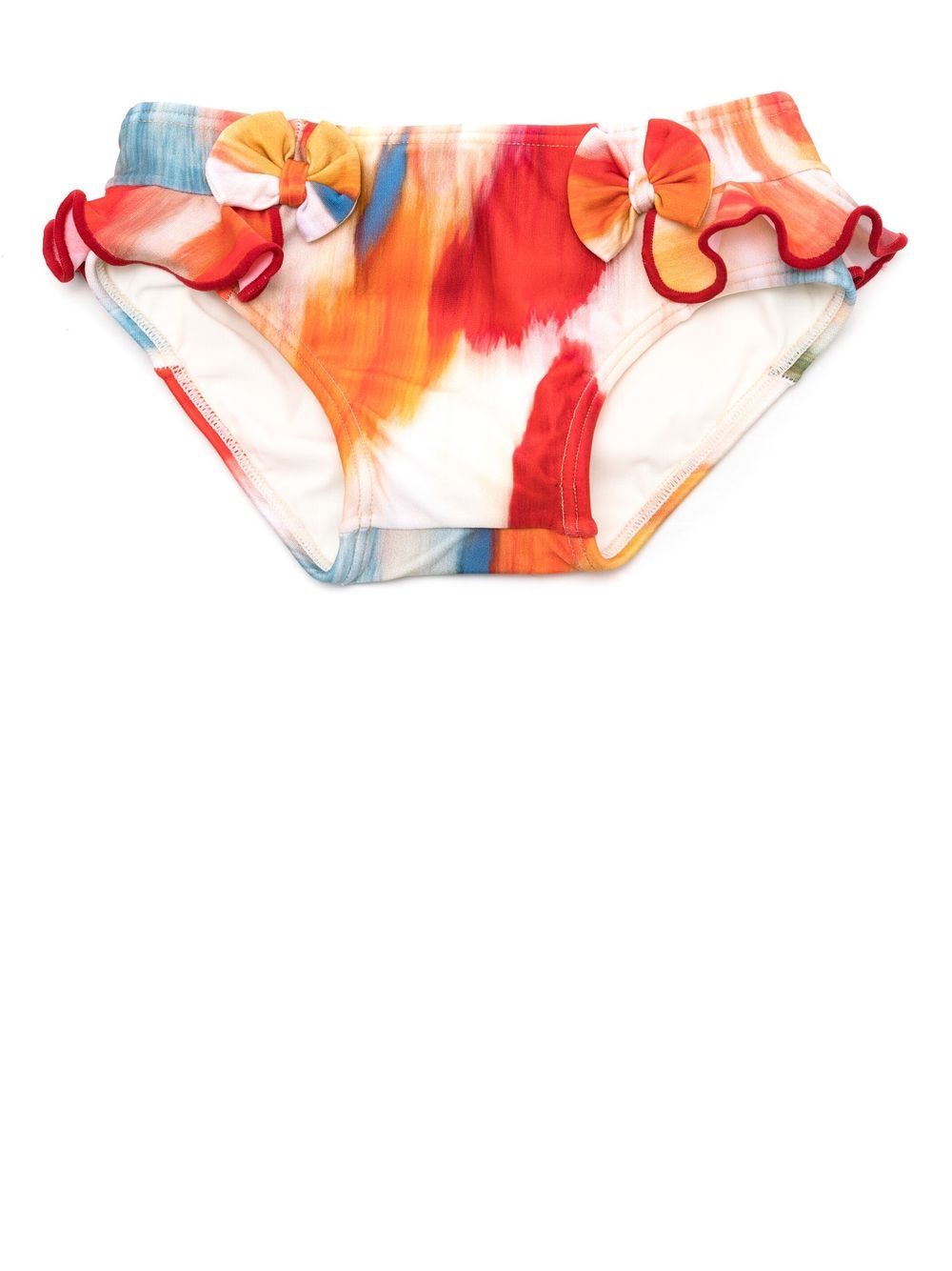 Lenny Niemeyer tie-dye print bikini bottoms - Orange