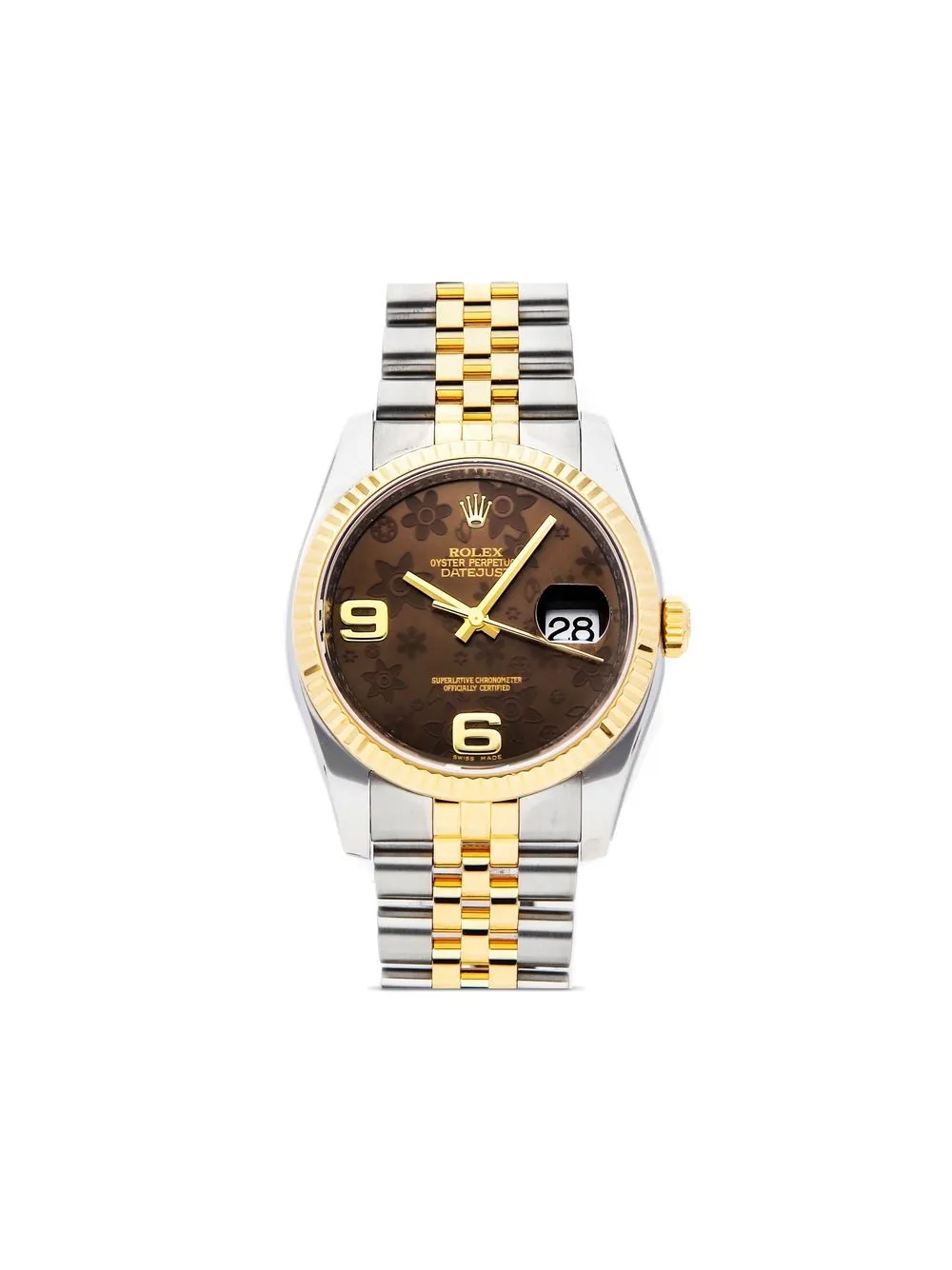 

Rolex reloj Datejust de 36mm 2013 pre-owned - Marrón