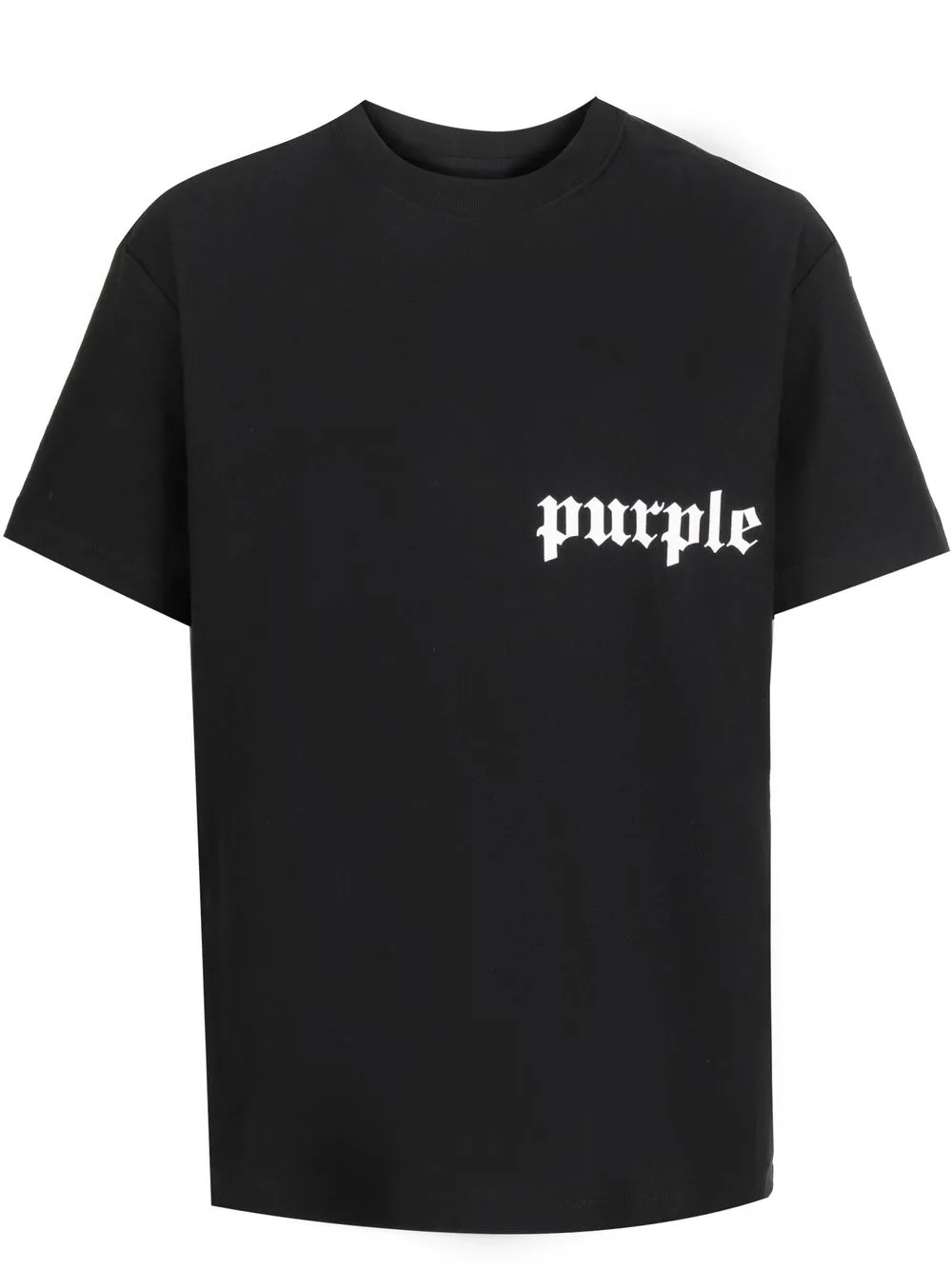 

Purple Brand logo-print T-shirt - Black