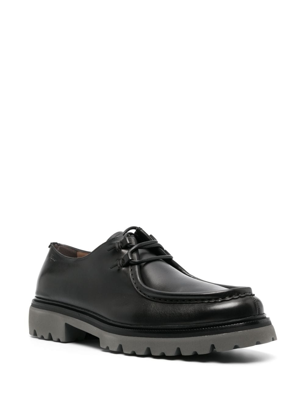 Ferragamo Derby veterschoenen - Zwart