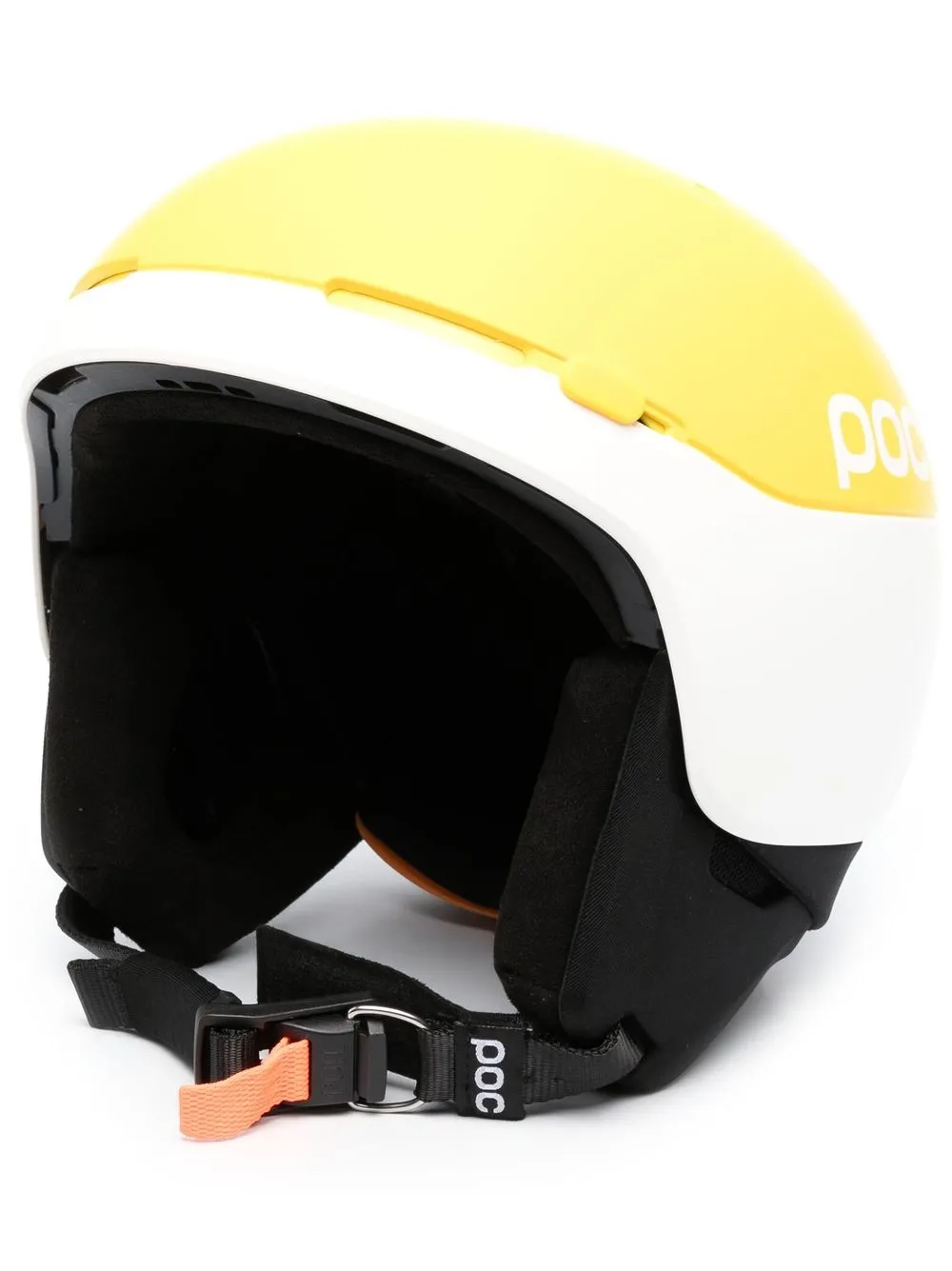 

POC side logo-print detail helmet - Yellow