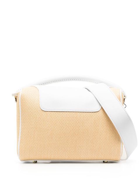 Elleme Elleme raffia tote bag