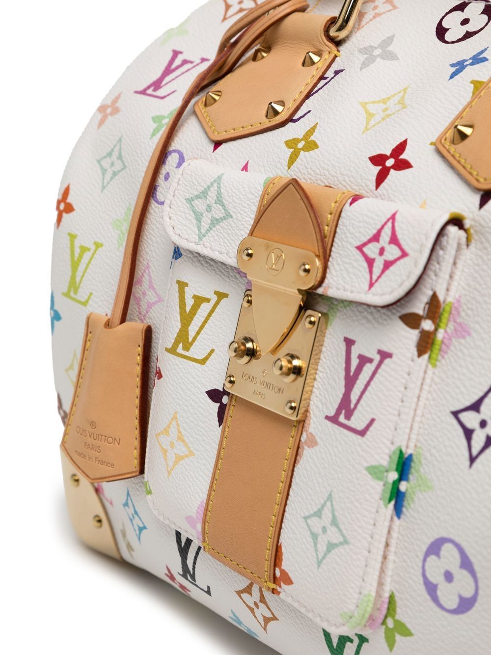 Louis Vuitton x Takashi Murakami 2006 pre-owned Monogram Speedy Handbag -  Farfetch