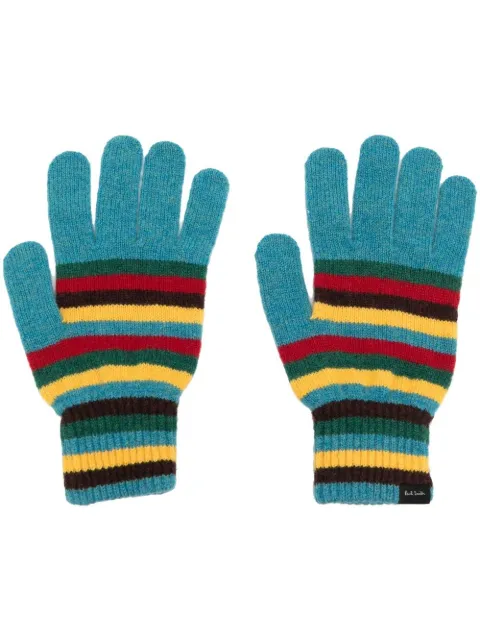 Paul Smith Signature Stripe 羊毛手套