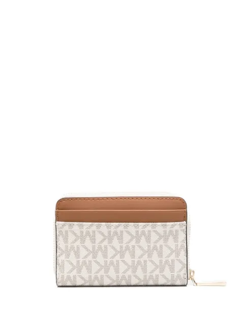 Michael Michael Kors monogram-pattern leather cardholder 34S1GT9Z1B - 1