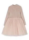 Donsje wool-tulle jumper dress - Neutrals