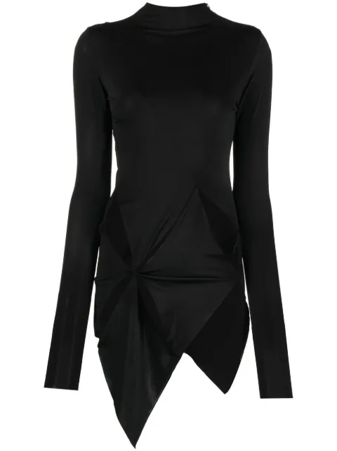 16Arlington satin asymmetric top