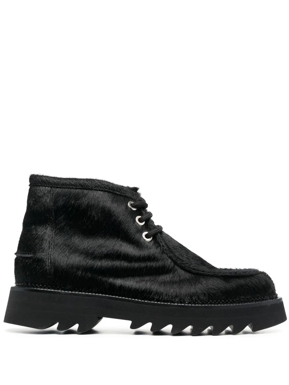 

AMI Paris lace-up ankle boots - Black