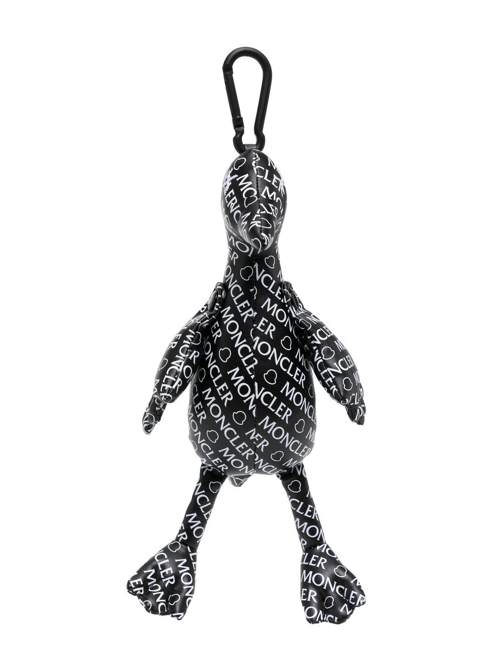 Moncler logo-print Duck Keyring - Farfetch