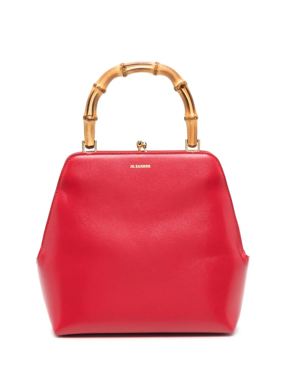 

Jil Sander tote con logo y detalles - Rojo