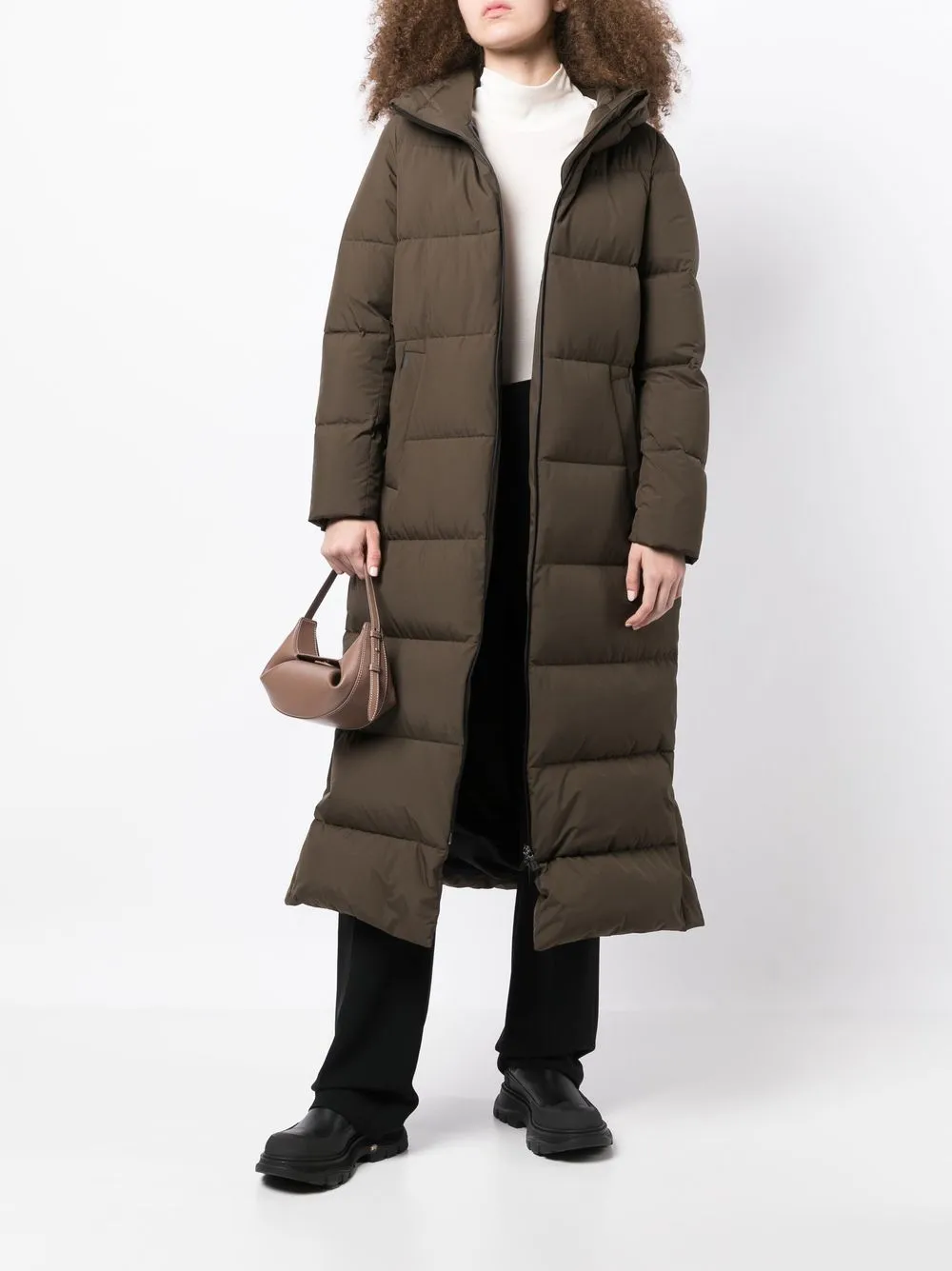 Herno Jas met capuchon - Groen