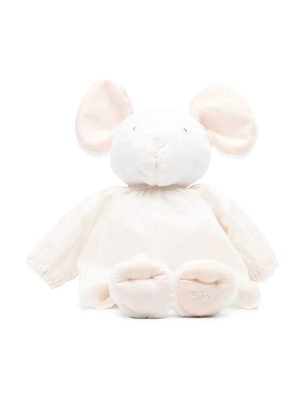 

Chloé Kids peluche en forma de ratón - Blanco