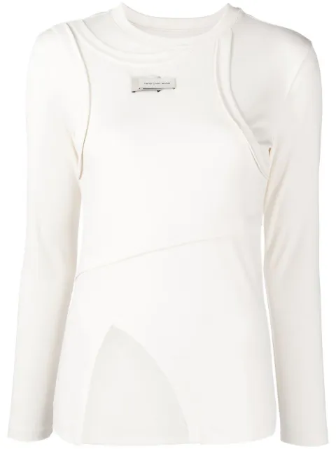 Feng Chen Wang Schmaler Pullover