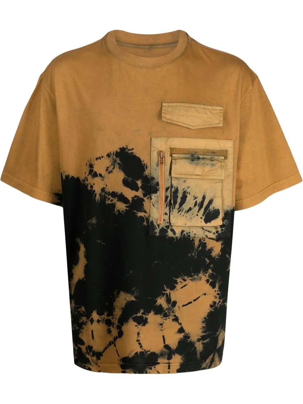 FENG CHEN WANG TIE-DYE COTTON T-SHIRT