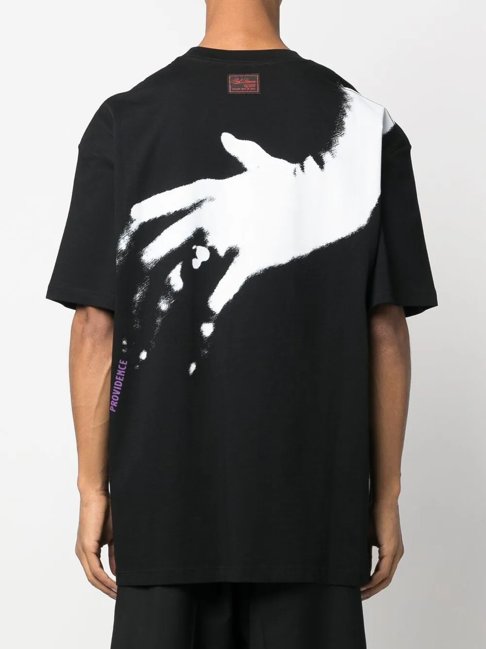 Raf Simons Oversized Nails Print Cotton T-shirt - Farfetch