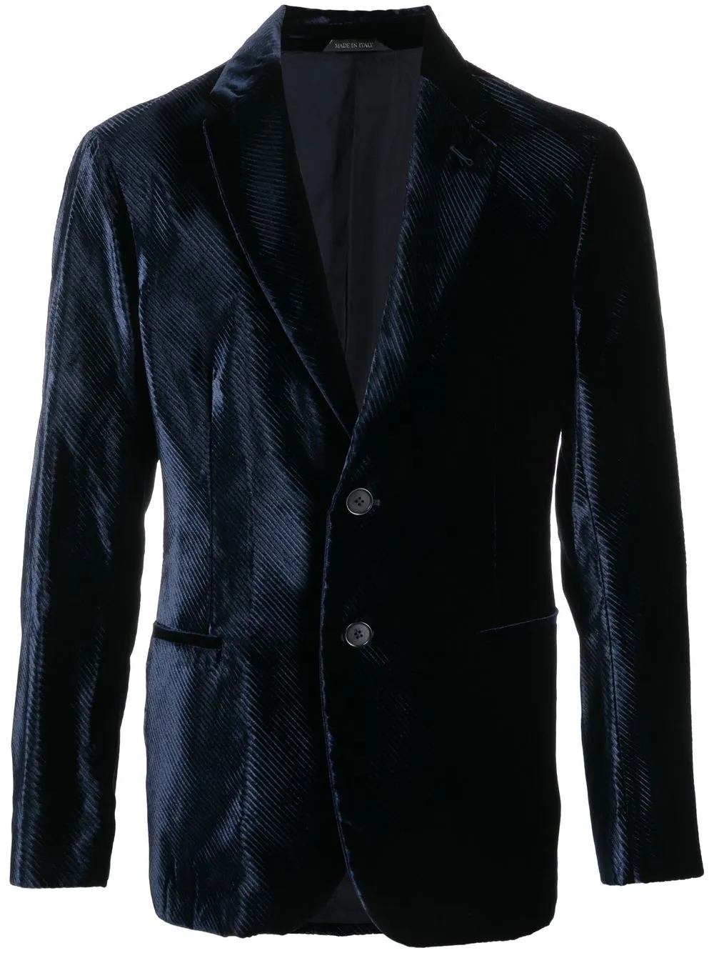 

Giorgio Armani blazer con botones - Azul