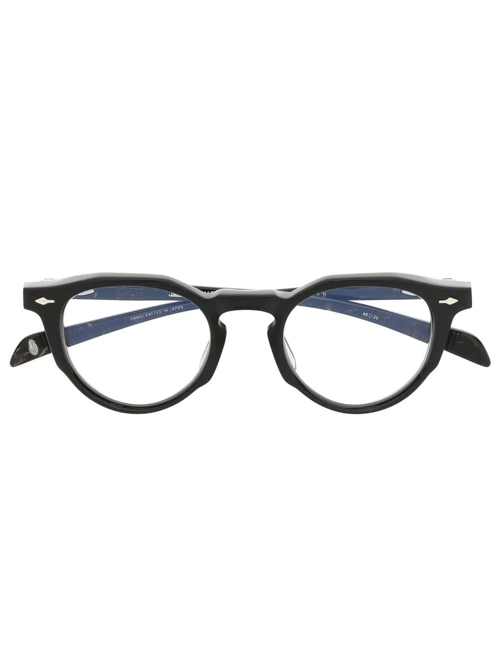 

Jacques Marie Mage lentes Sheridan con armazón redonda - Negro