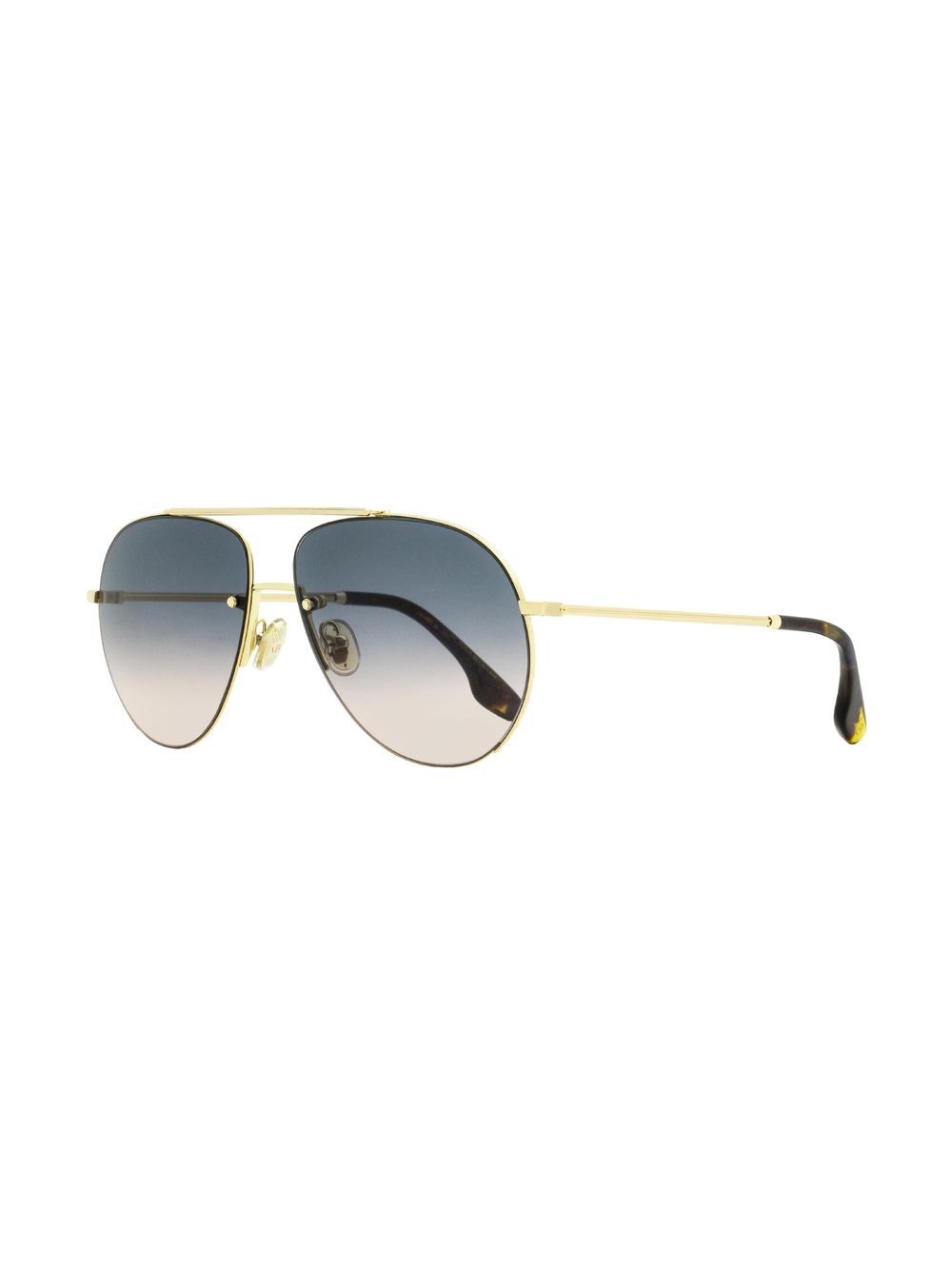 Victoria Beckham Eyewear Zonnebril met piloten montuur - Goud