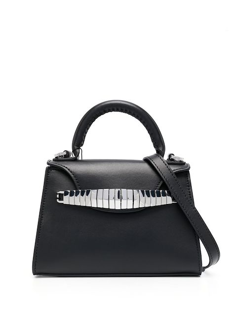 Elleme structured mini-cross body bag