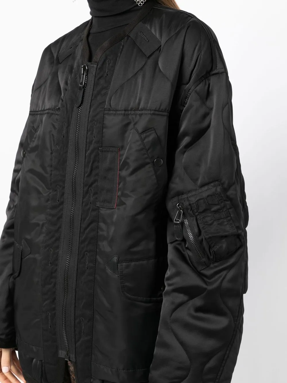 Junya Watanabe Quilted zipped-up Jacket - Farfetch