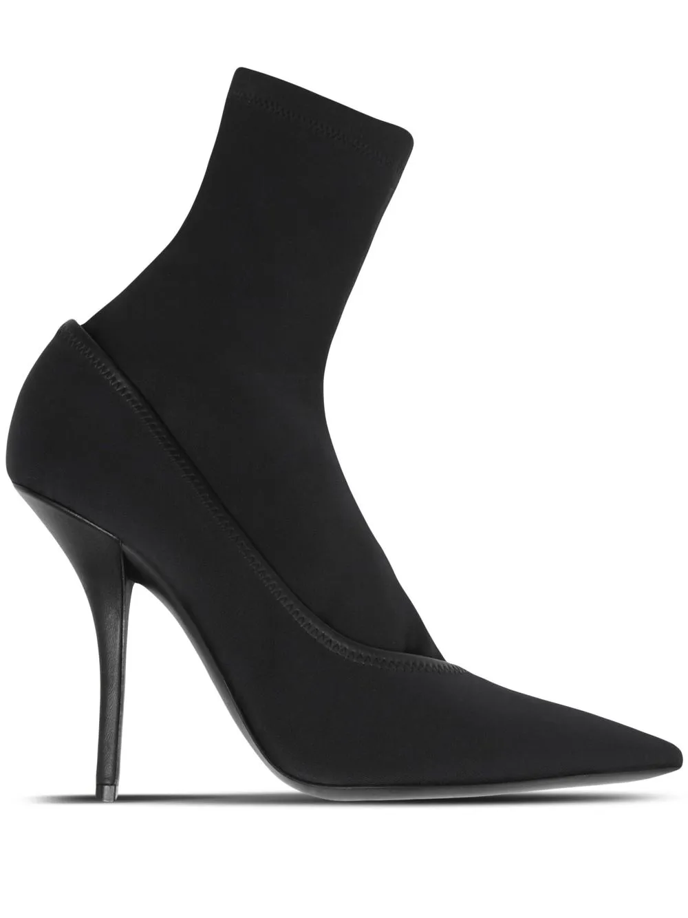 

Burberry sock-style heeled pumps - Black