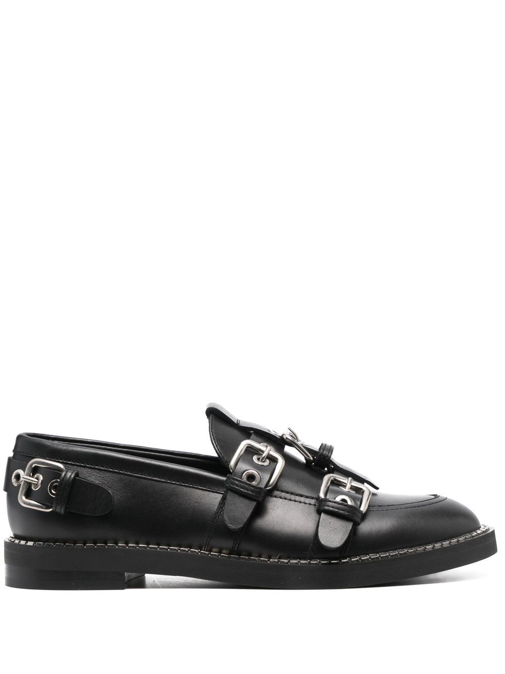 AGL Beat multi-buckle Loafers - Farfetch