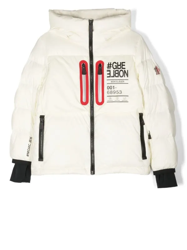 MONCLER GRENOBLE KIDS graphic-print Padded Jacket - Farfetch