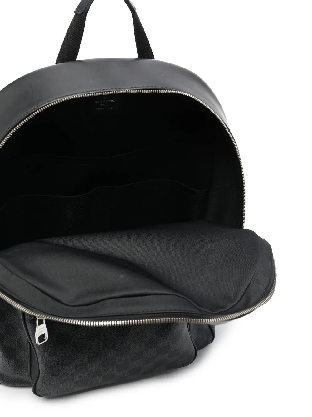 Preowned Louis Vuitton 2017 Damier Graphite Josh Backpack In Black