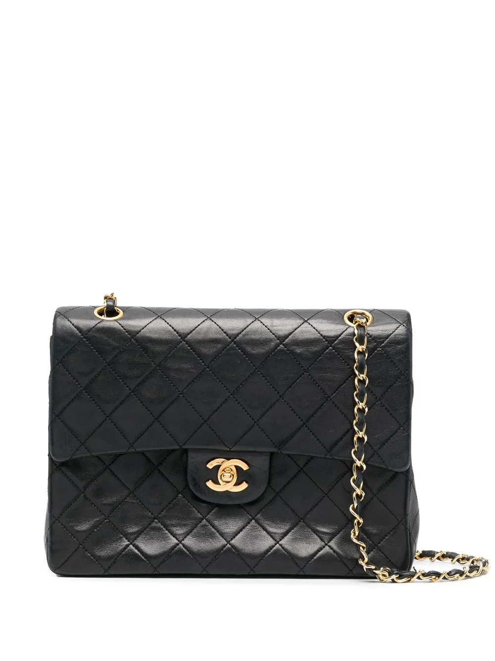 

Chanel Pre-Owned 1989-1991 small Classic Flap shoulder bag - Black