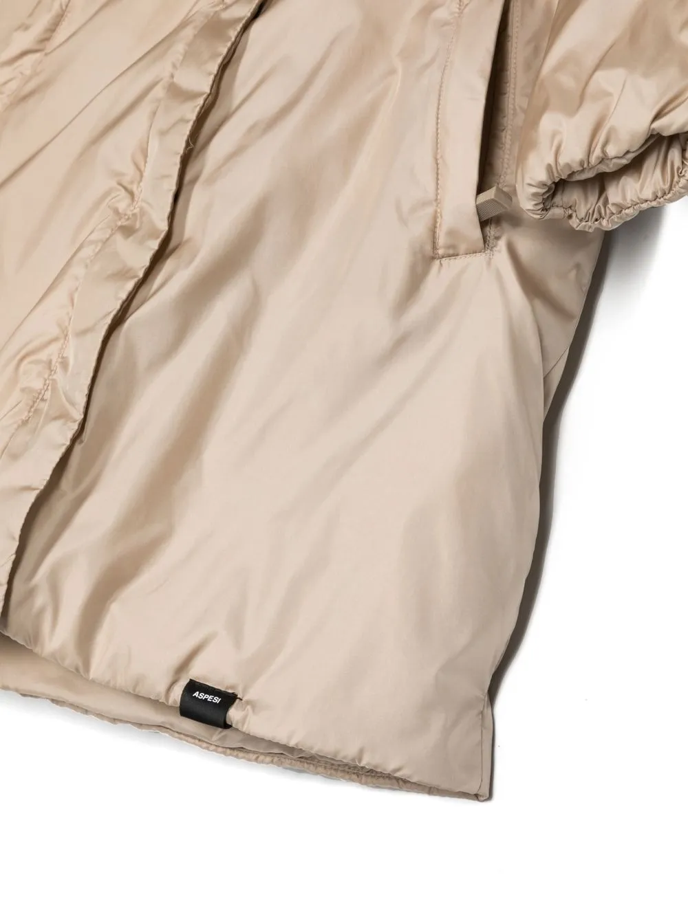  Aspesi Kids Lightweight Parka Jacket - Neutrals 