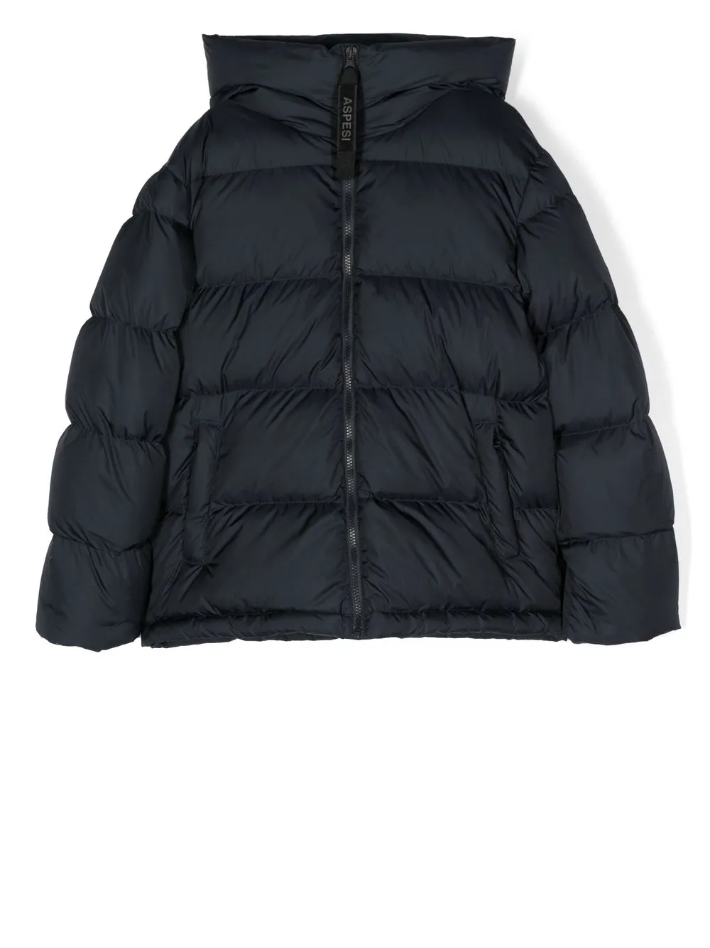 

Aspesi Kids zip-up padded down jacket - Blue