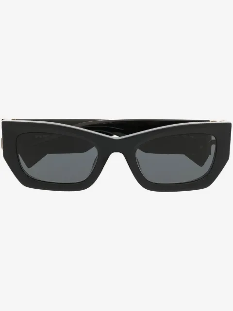 Miu Miu Eyewear lunettes de soleil à plaque logo
