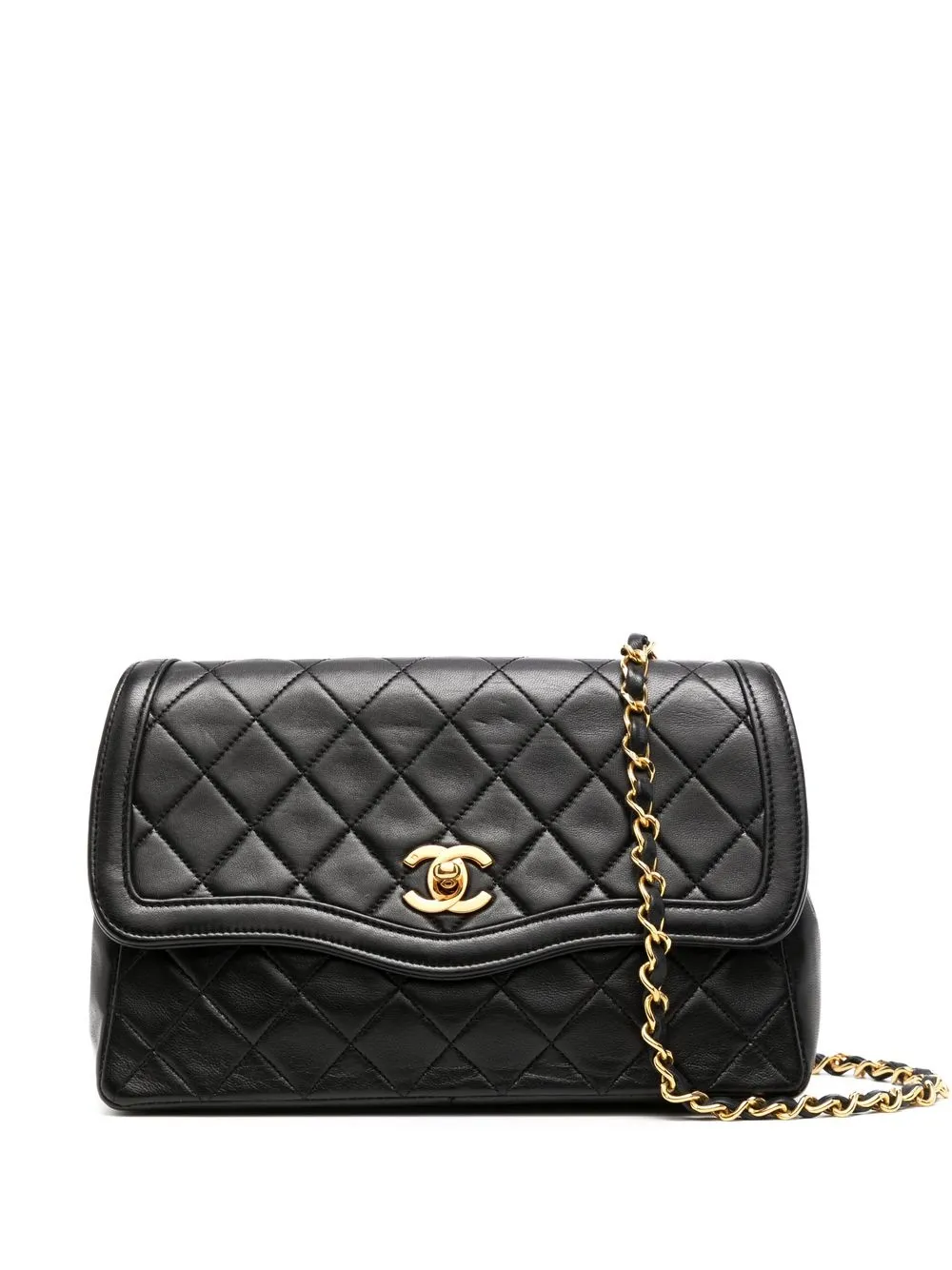 

CHANEL Pre-Owned 1990s CC Turn-lock shoulder bag - Black