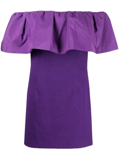Rumi off-shoulder mini dress