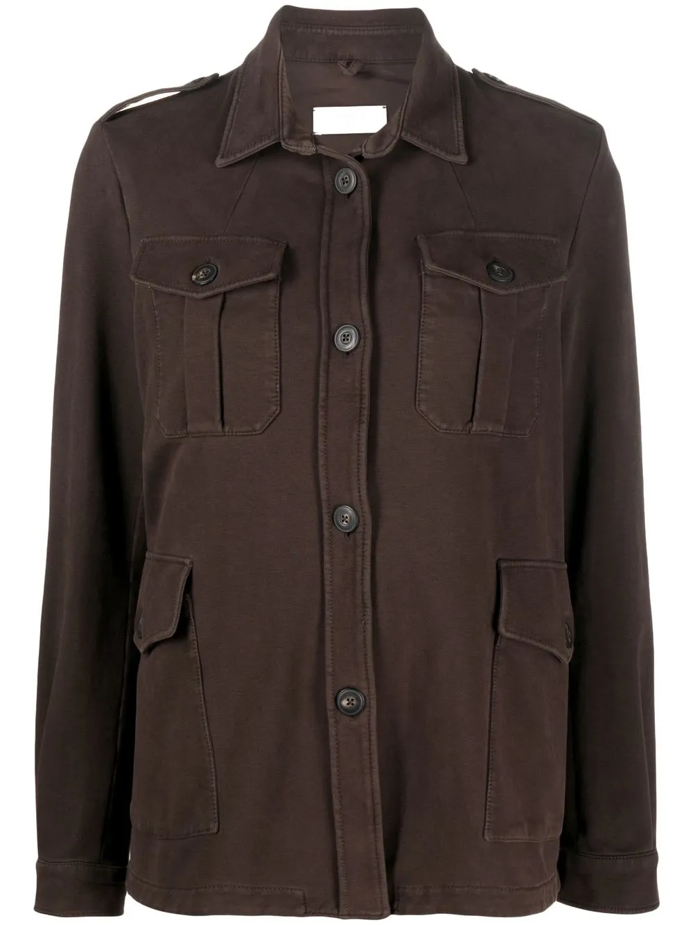 

Circolo 1901 sobrecamisa utility con botones - Marrón