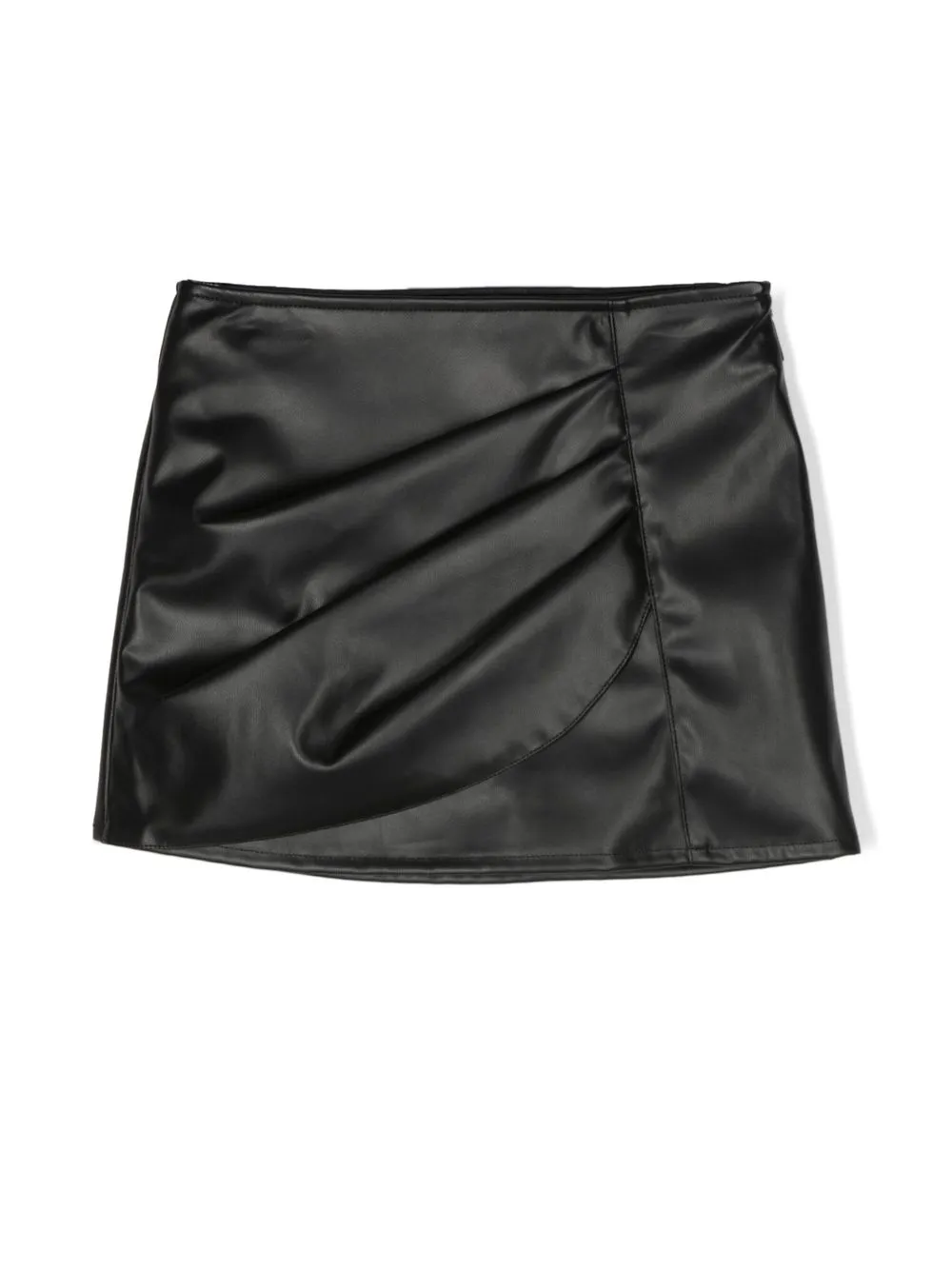 

MSGM Kids gathered mini-skirt - Black