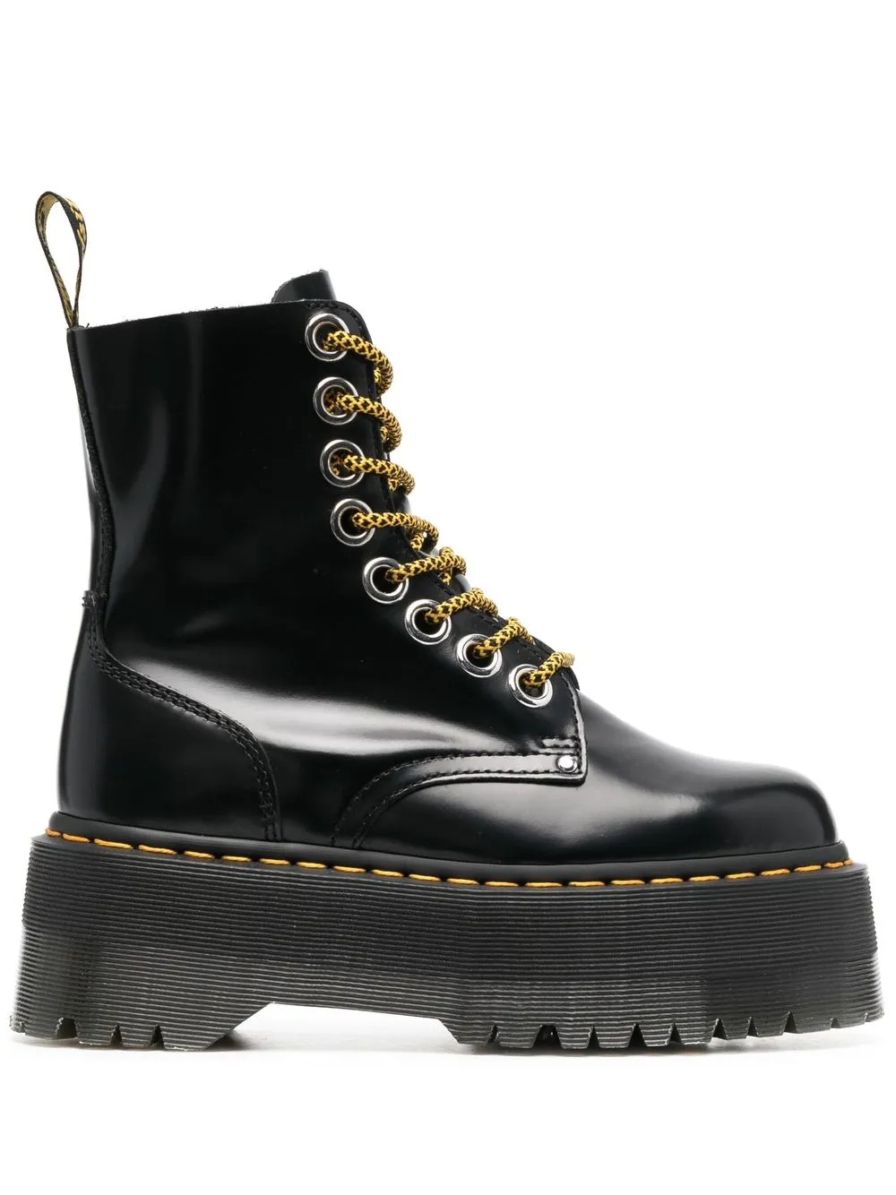 

Dr. Martens Jadon Max Platform leather boots - Black