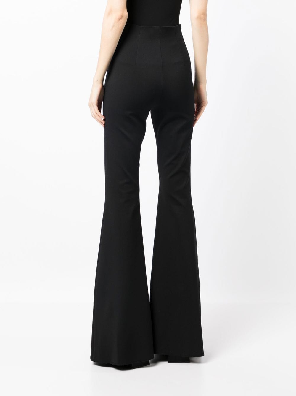 Shop 16arlington Brisbane Flared Trousers In Black