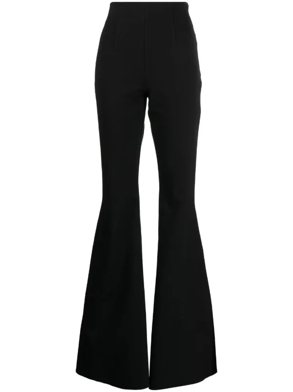 16Arlington Brisbane Flared Trousers in Black