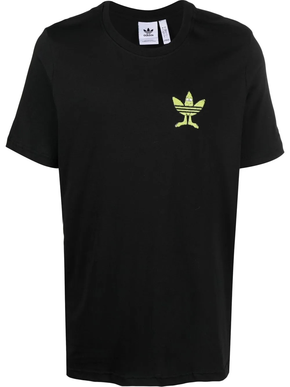 

adidas logo-print short-sleeve T-shirt - Black