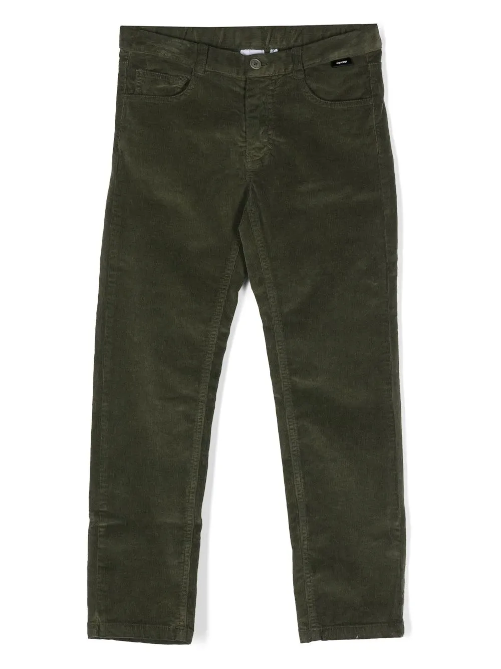 

Aspesi Kids pantalones rectos con bolsillos - Verde