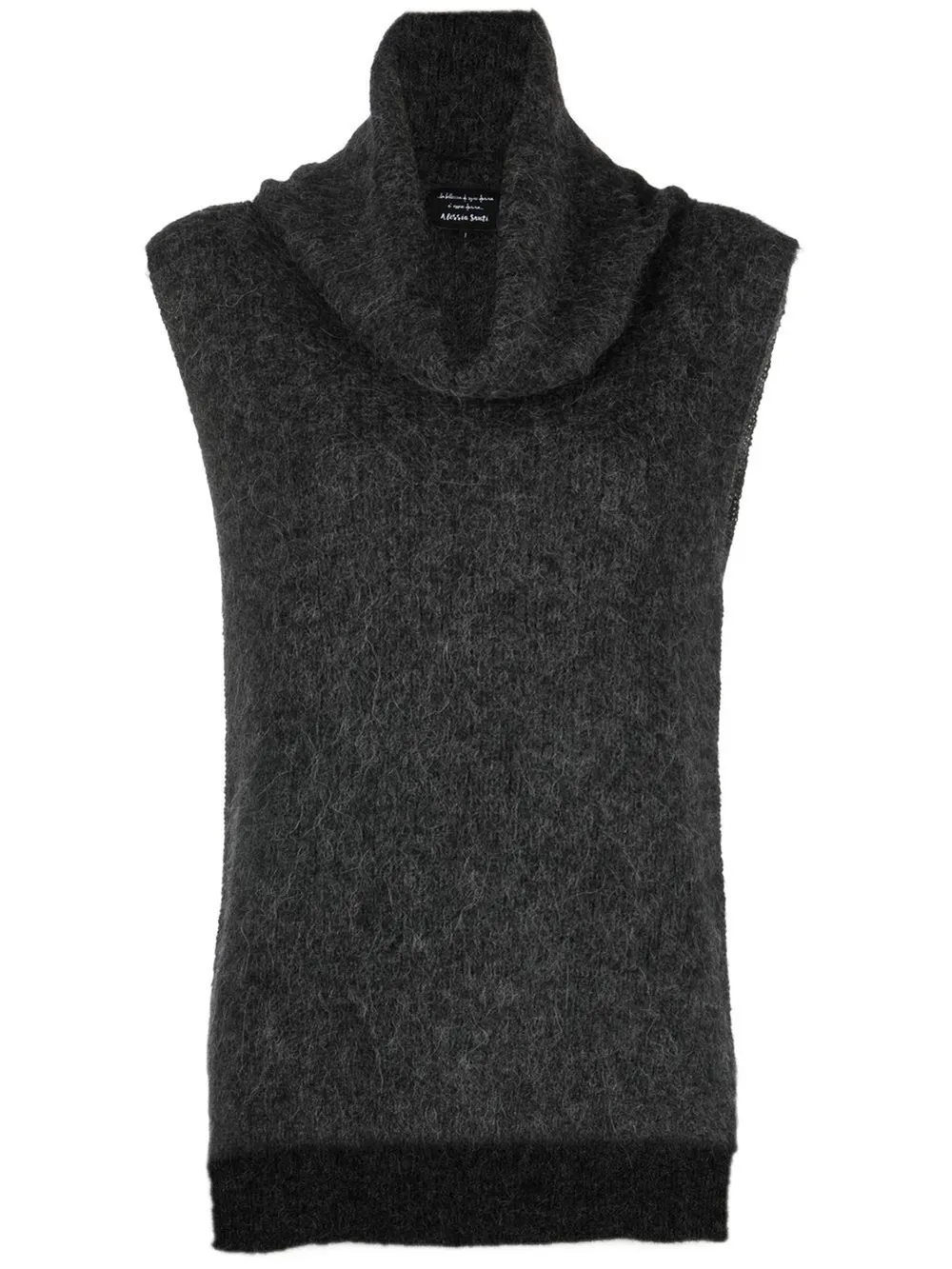 cowlneck sleeveless jumper ALESSIA SANTI