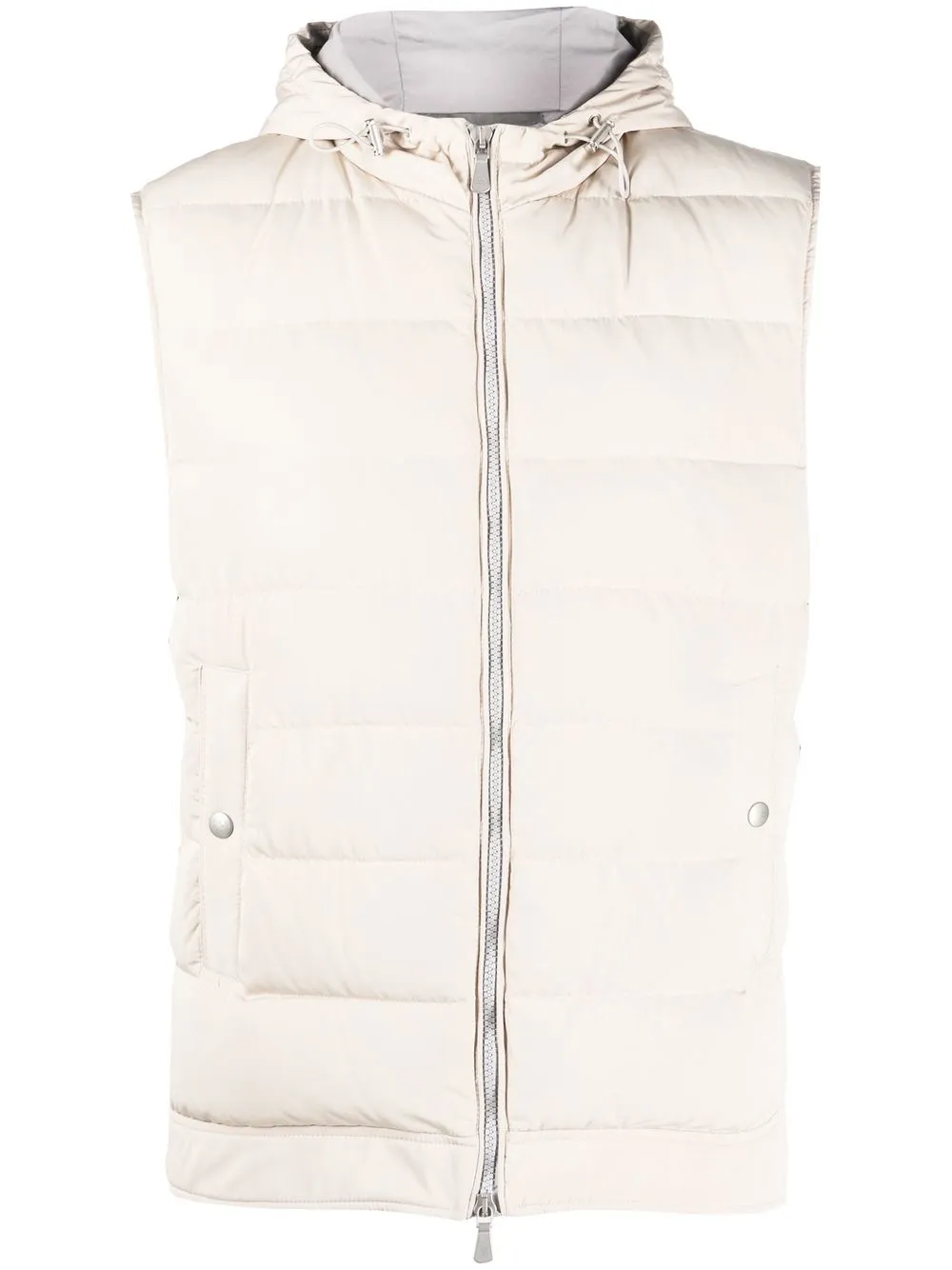 

Eleventy hooded puffer gilet - Neutrals